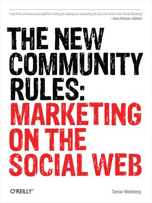 The New Community Rules - ebook